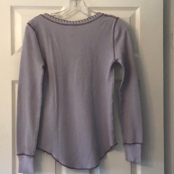 We The Free”-beautiful bohemian long sleeve thermal top with embroidery… - Picture 4 of 5